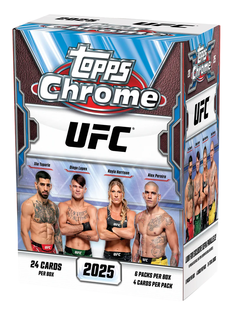 2025 Topps UFC Chrome Blaster Value Box