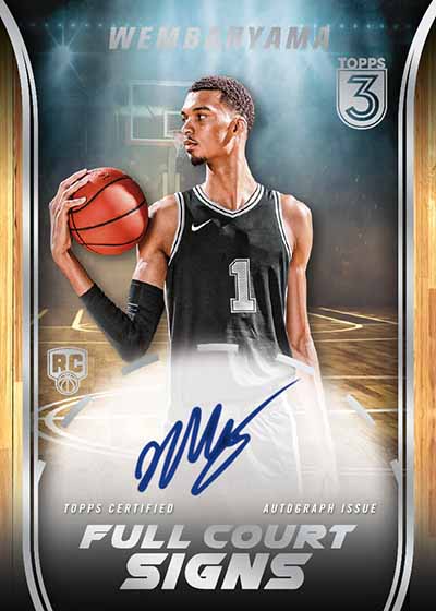 2023-24 Topps 3 Basketball Hobby Box (Preorder)