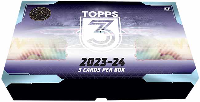 2023-24 Topps 3 Basketball Hobby Box (Preorder)