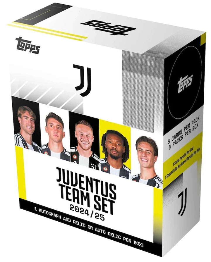 2024-25 Topps Juventus Team Set Box