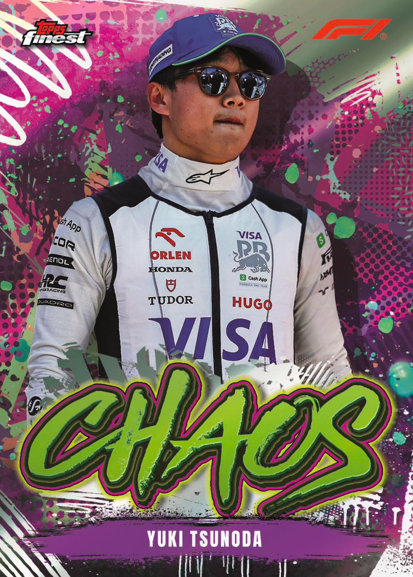 2024 Topps Finest Formula 1 Racing Hobby Box