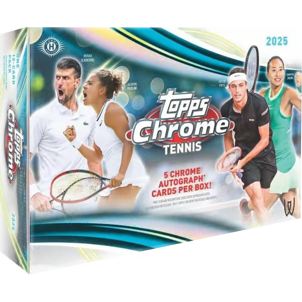 2025 Topps Chrome Tennis Breakers Delight Box