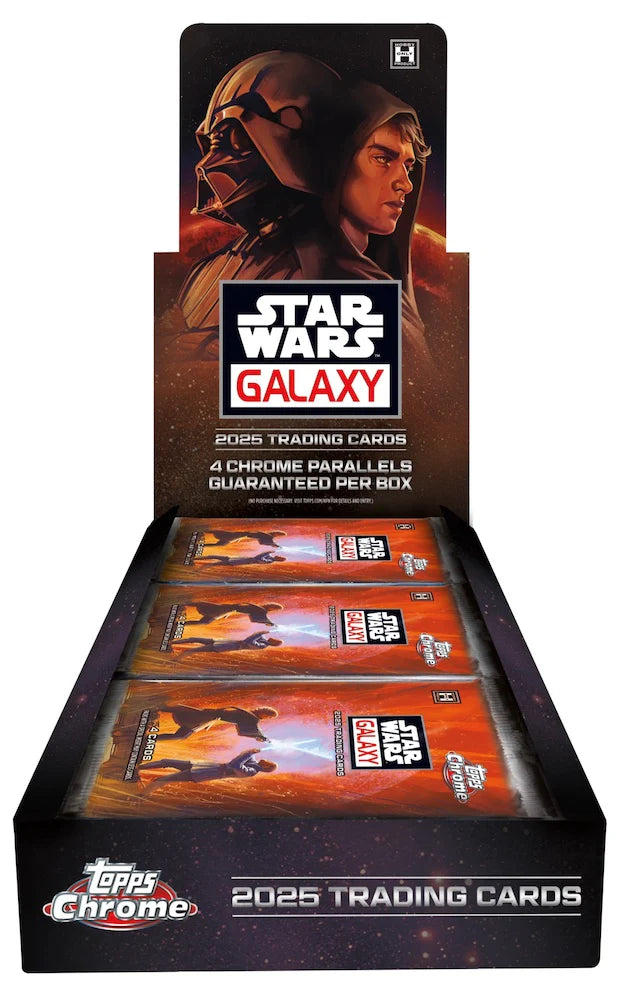 2025 Topps Star Wars Chrome Galaxy Hobby Box