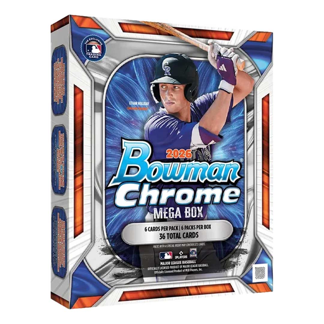 2026 Bowman Chrome Baseball Mega Box