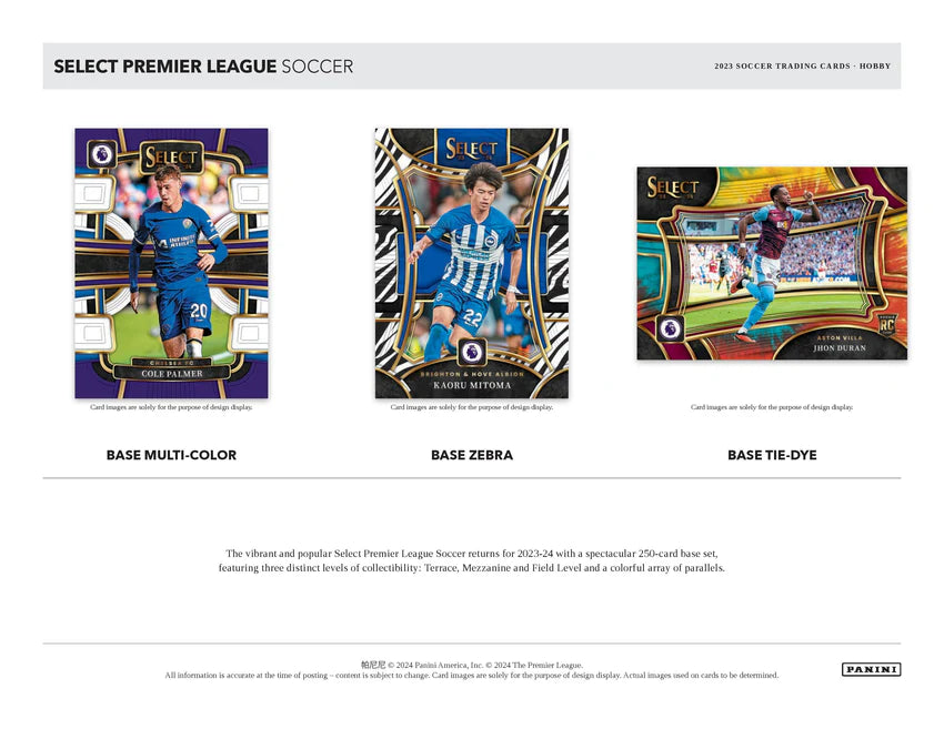 2023-24 Panini Select Premier League Soccer Hobby Box