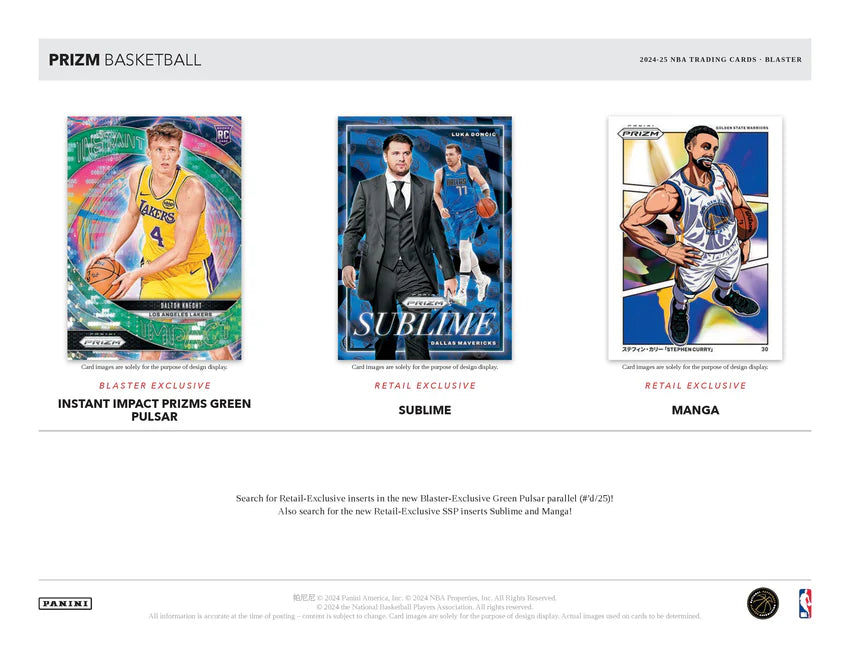 2024-25 Panini Prizm NBA Blaster Box