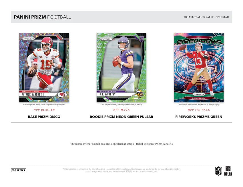 2024 Panini Prizm NFL Retail Box