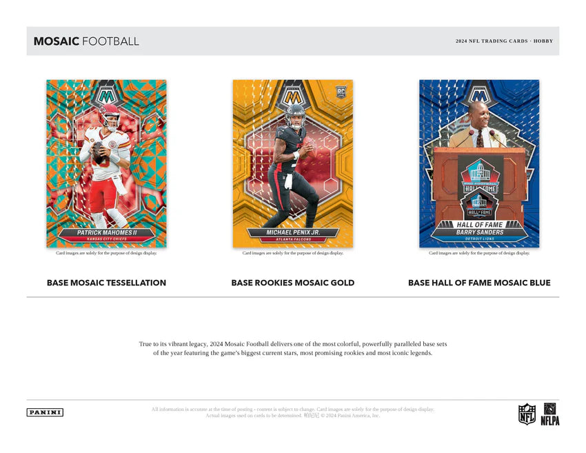 2024 Panini Mosaic Football Hobby Box