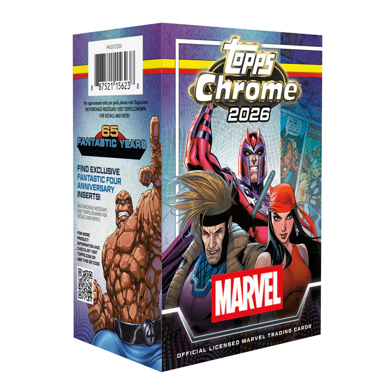 2026 Topps Chrome Marvel Value Box