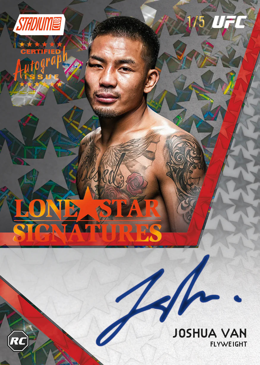 2025 Topps Stadium Club UFC Value Box