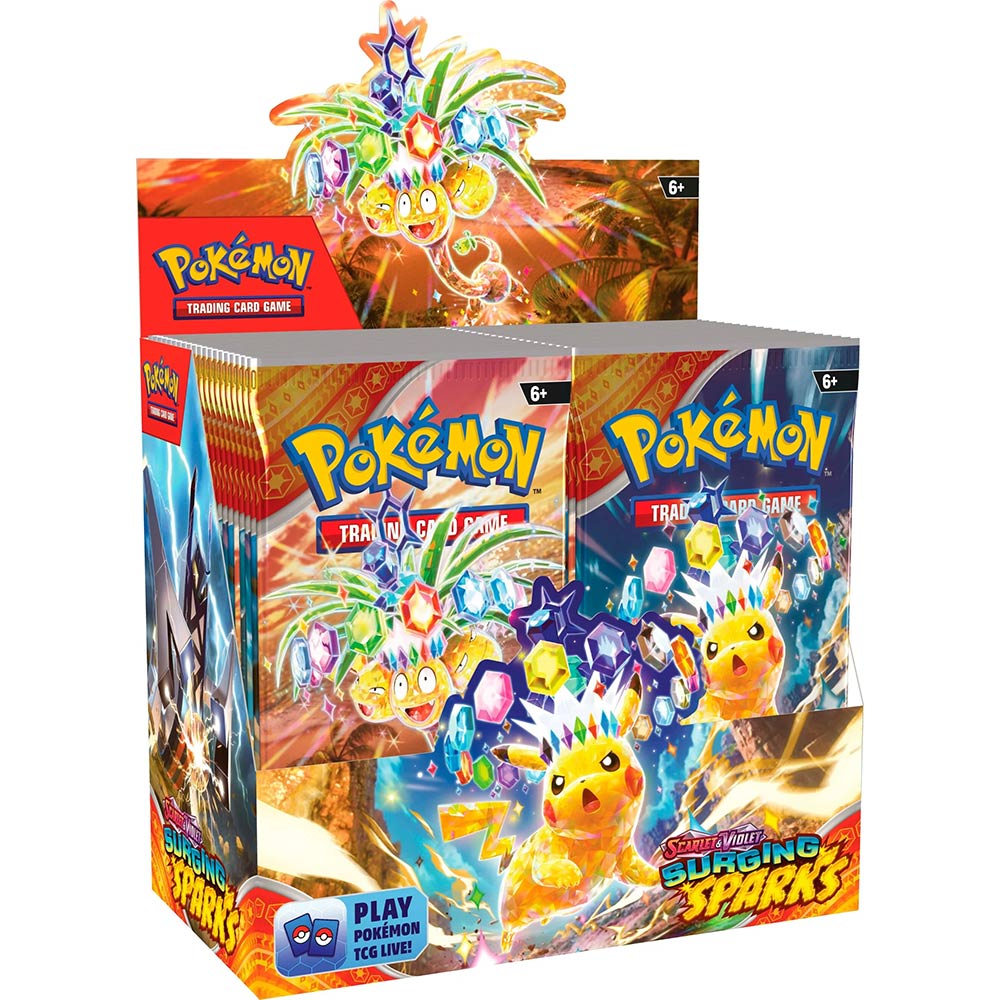 Pokemon TCG Scarlet & Violet Surging Sparks Booster Box Pokemon TCG Scarlet & Violet Surging Sparks Booster Box