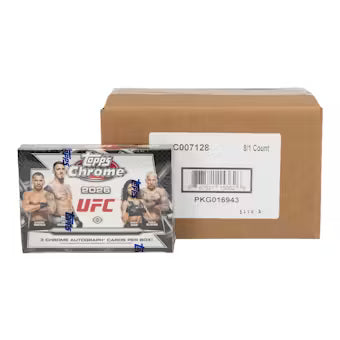 2026 Topps Chrome UFC Delight 8-Box Case