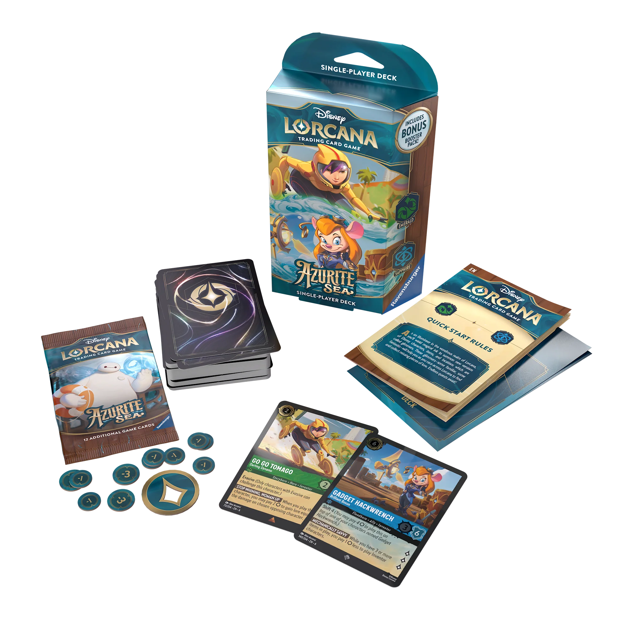 Disney Lorcana TCG Azurite Sea Starter Deck (Pre-Order)