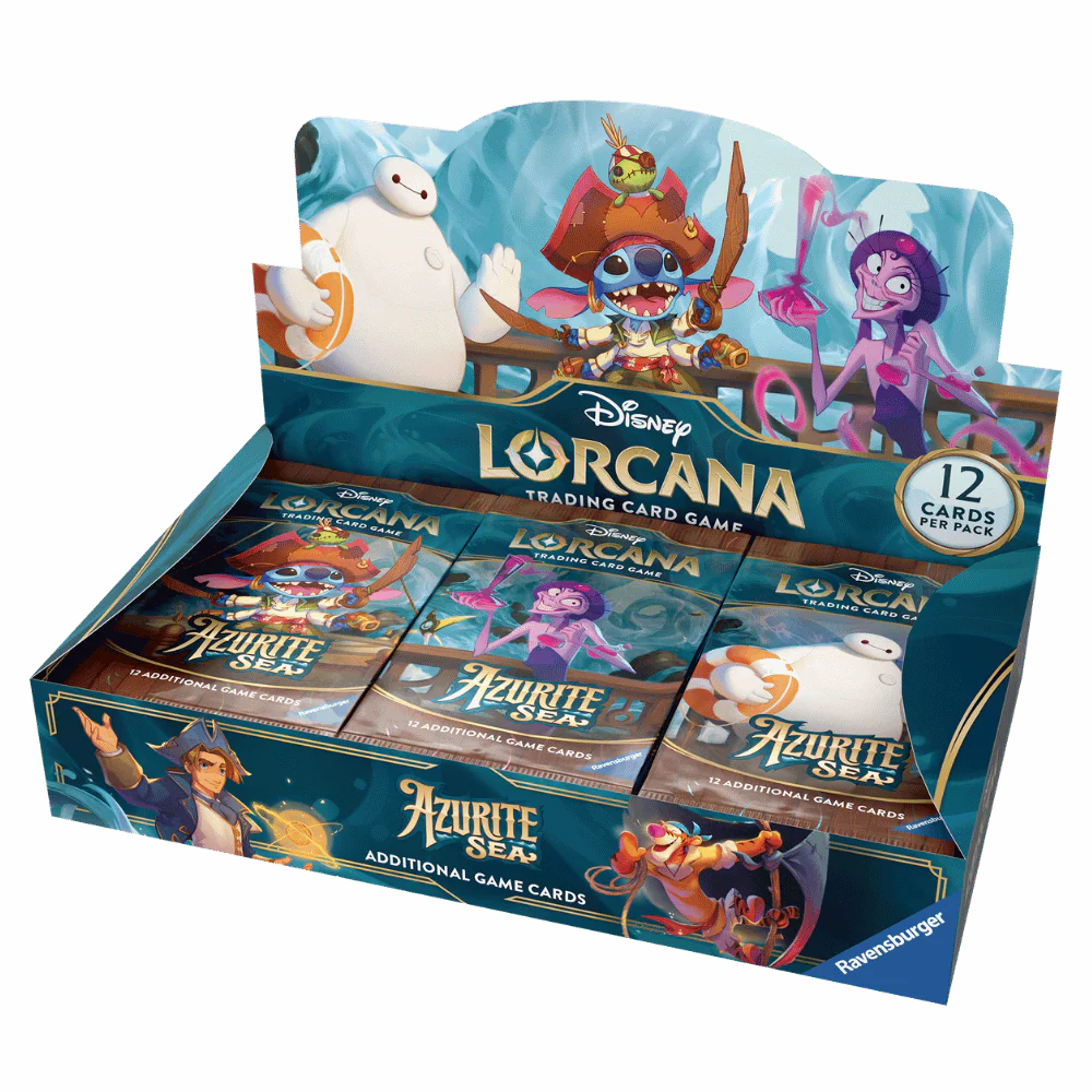 Disney Lorcana TCG Azurite Sea Booster Pack