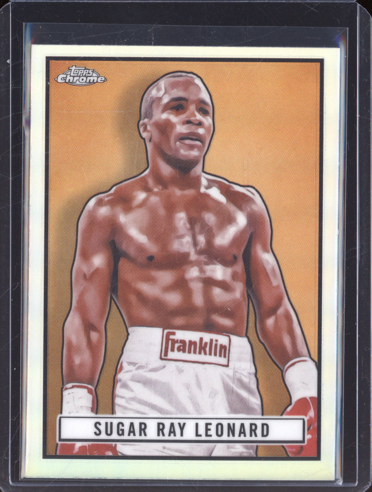 Sugar Ray Leonard 2024 Topps Boxing Chrome TR-2 1951 Ringside