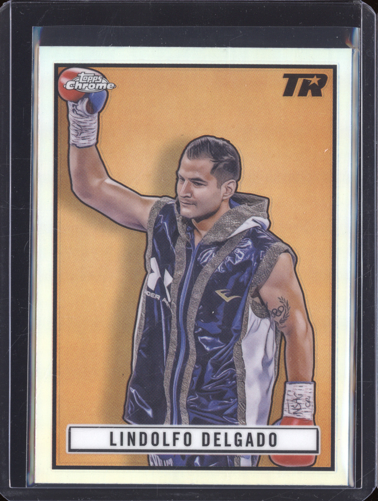 Lindolfo Delgado 2024 Topps Boxing Chrome TR-28 1951 Ringside