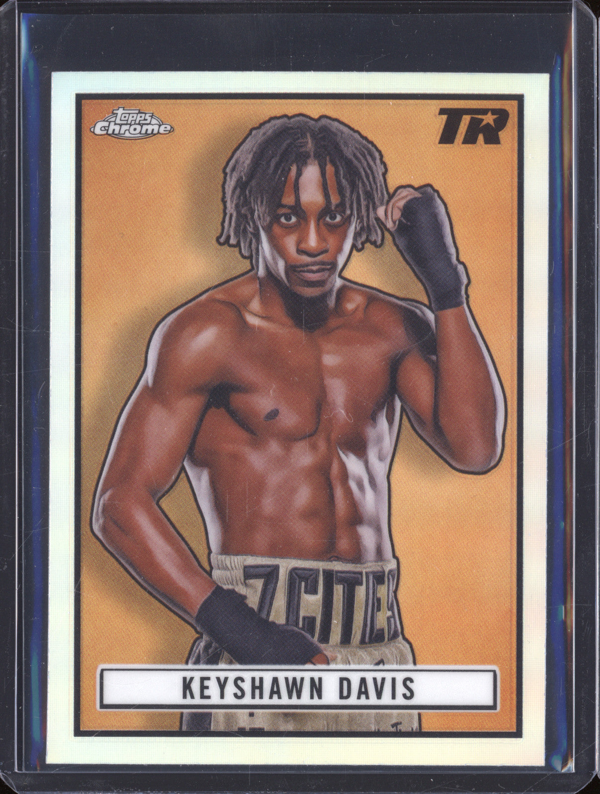 Keyshawn Davis 2024 Topps Boxing Chrome TR-12 1951 Ringside