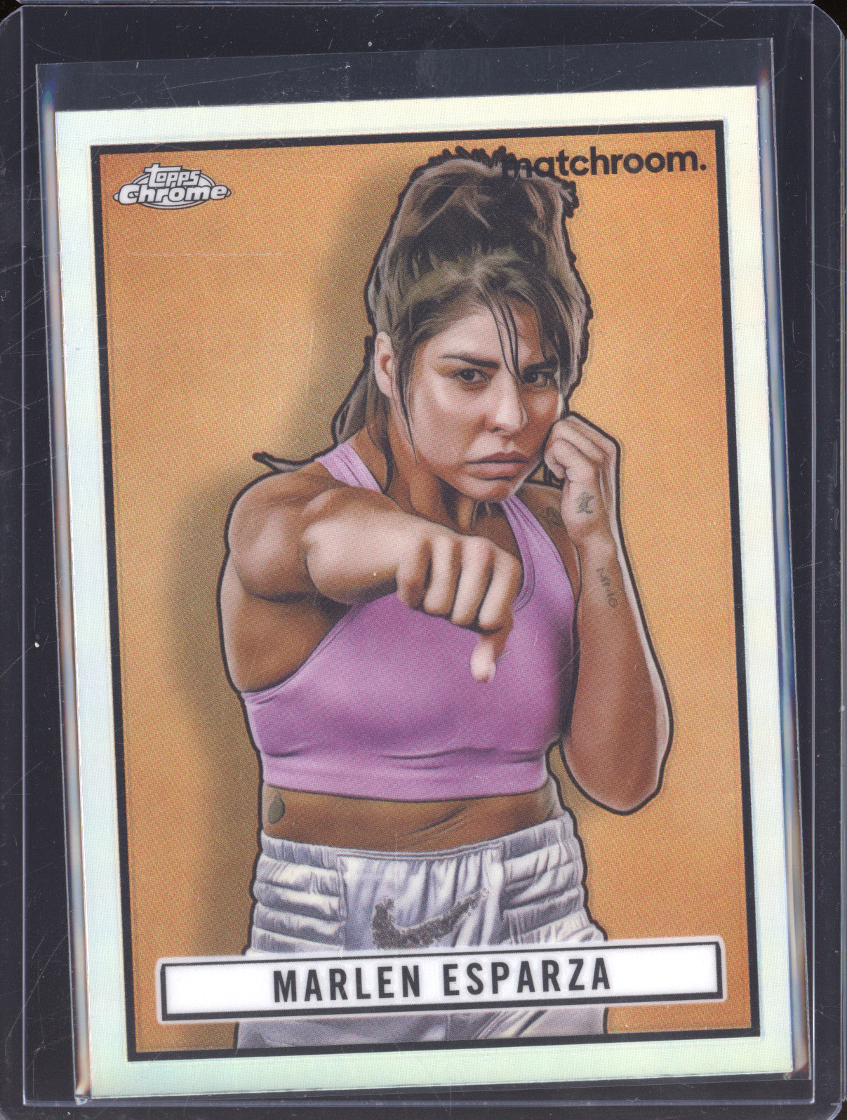 Marlen Esparza 2024 Topps Boxing Chrome TR-24 1951 Ringside