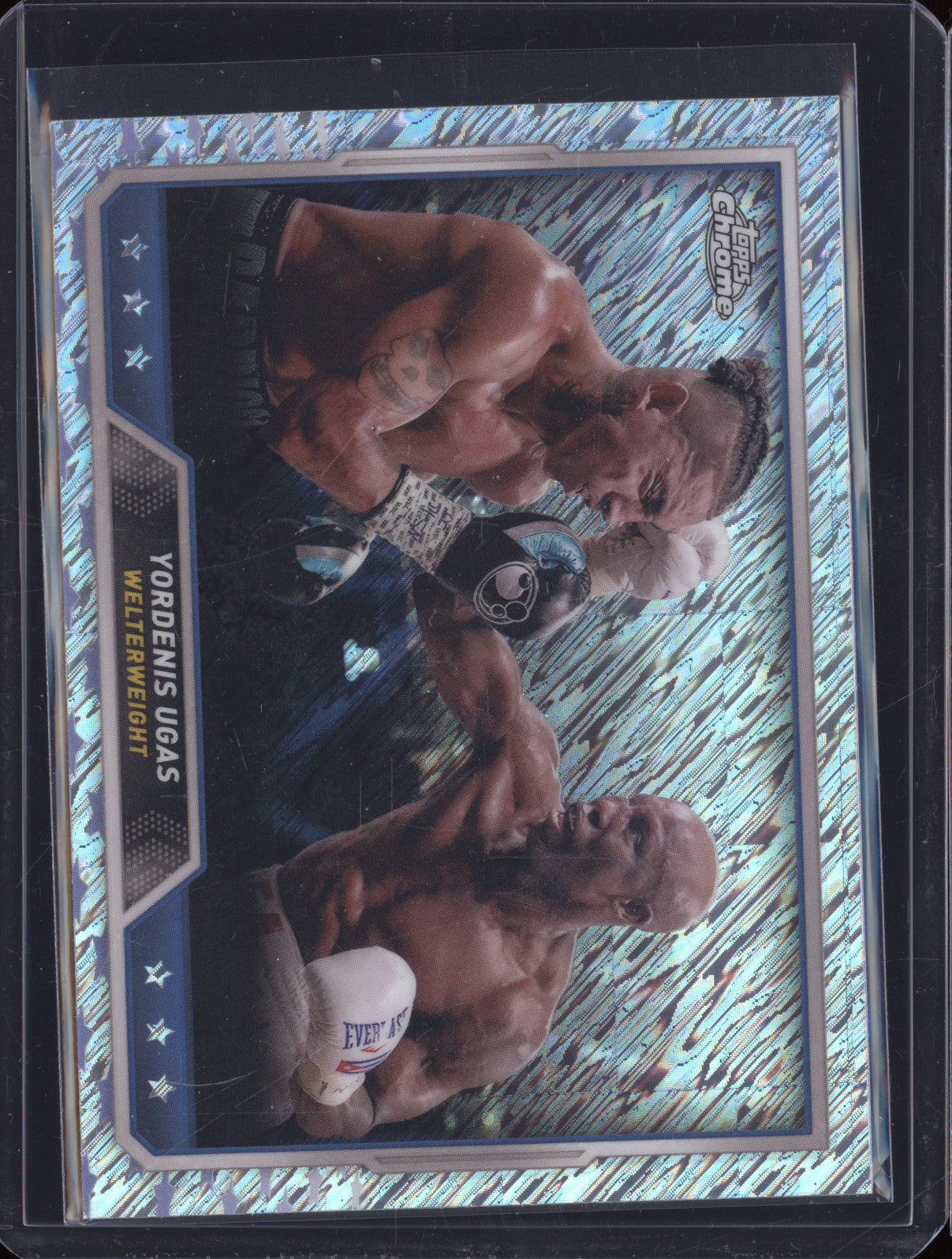 Yordenis Ugas 2024 Topps Boxing Chrome 70 Shimmer