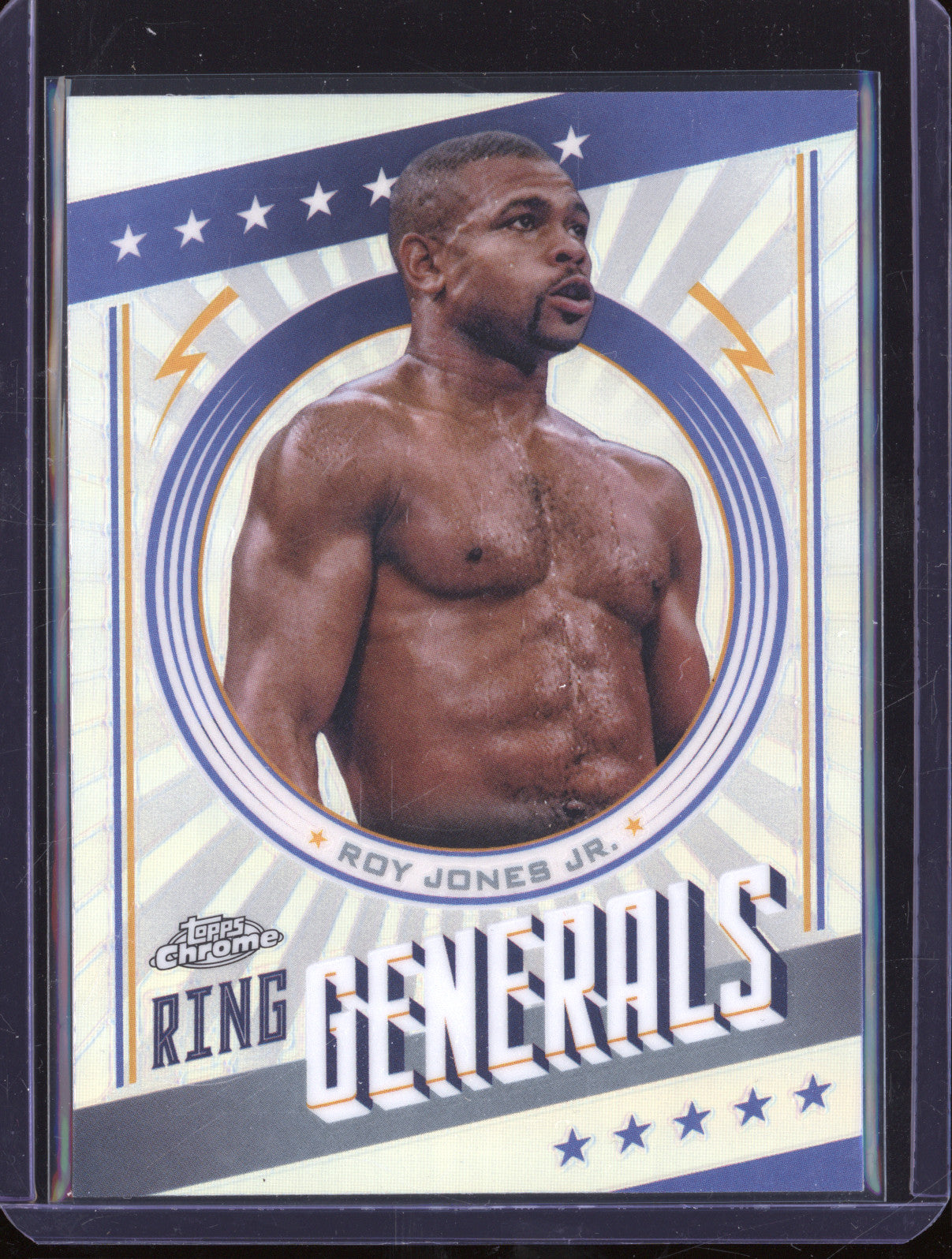 Roy Jones Jr 2024 Topps Boxing Chrome RG-2 Ring Generals