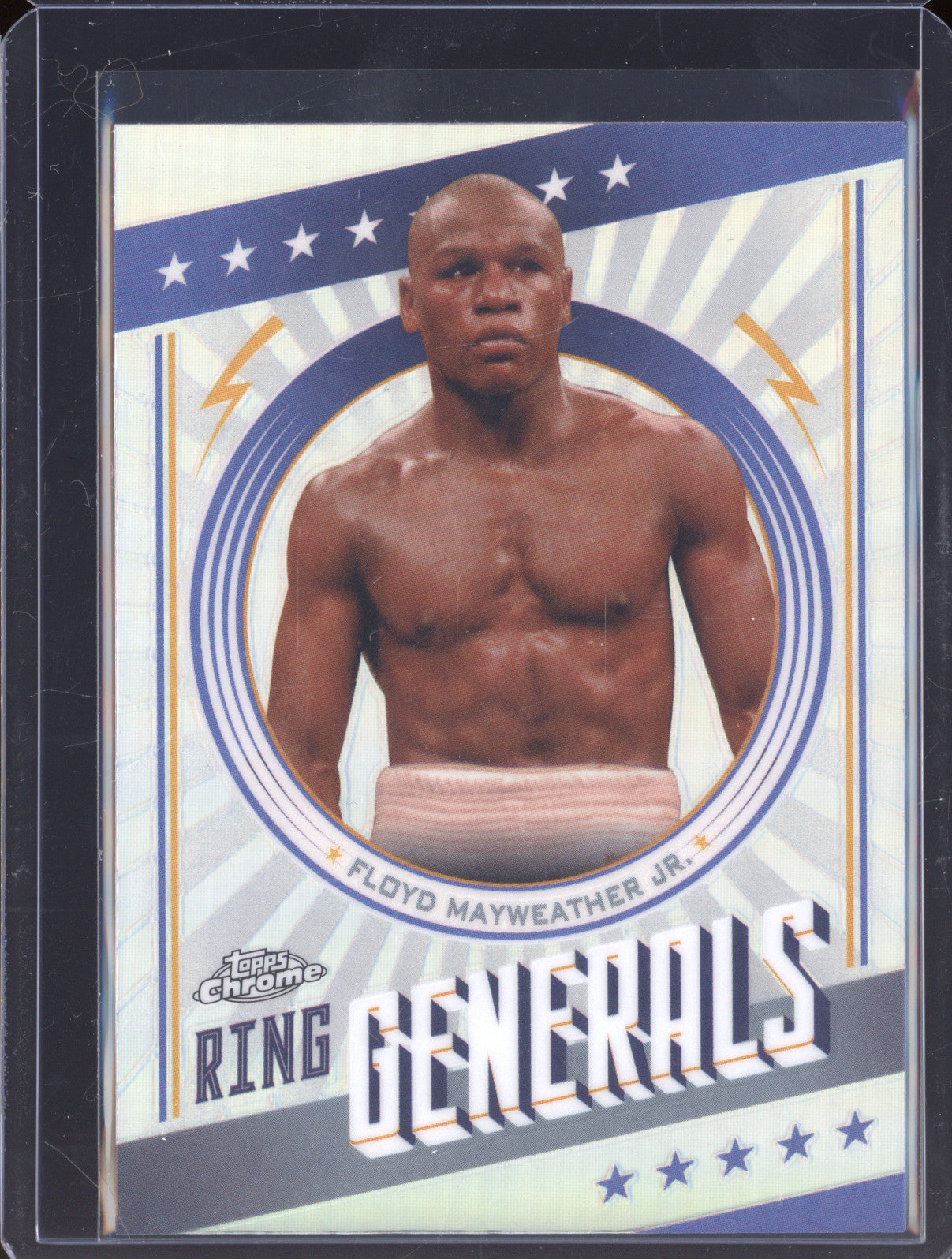 Floyd Mayweather Jr Topps Boxing Chrome RG-3 Ring Generals