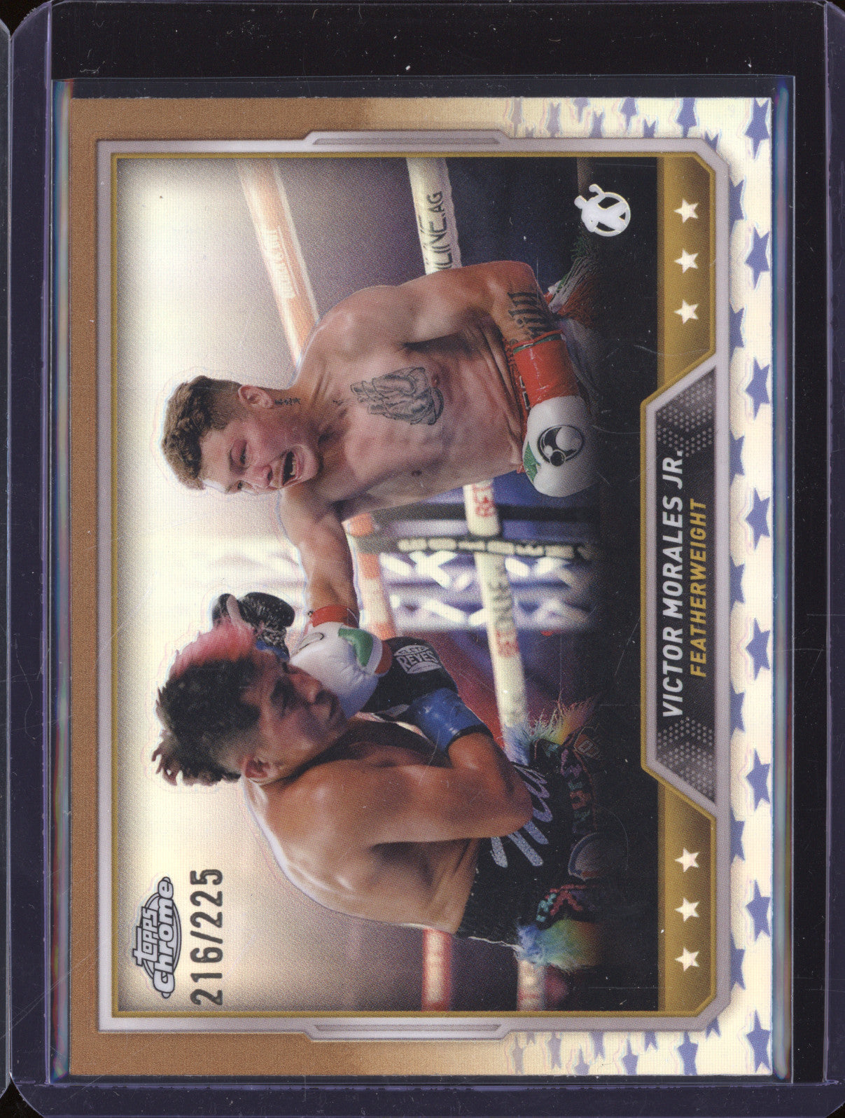 Victor Morales Jr 2024 Topps Boxing Chrome 98 Bronze Refractor 216/225