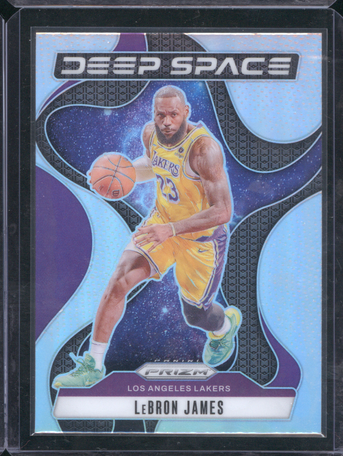 LeBron James 2024 Panini Prizm #5 Deep Space Silver Prizm