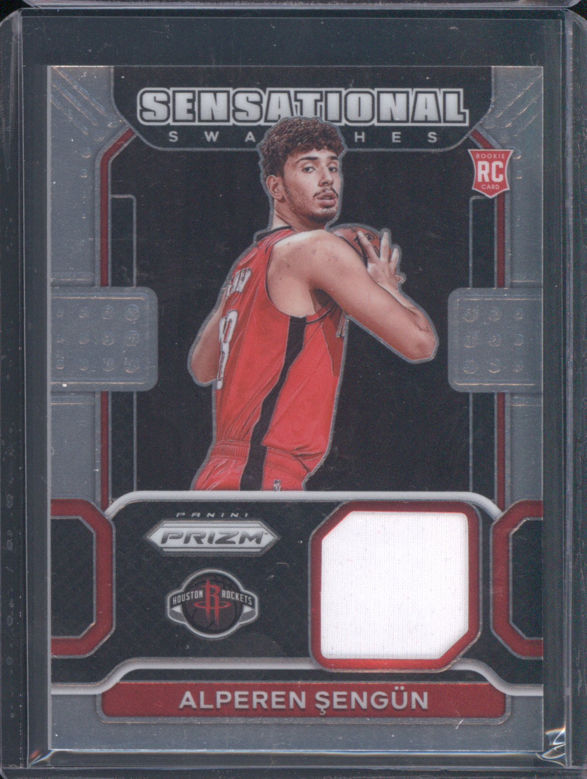 Alperen Sengun 2021 Panini Prizm Sensational Swatches