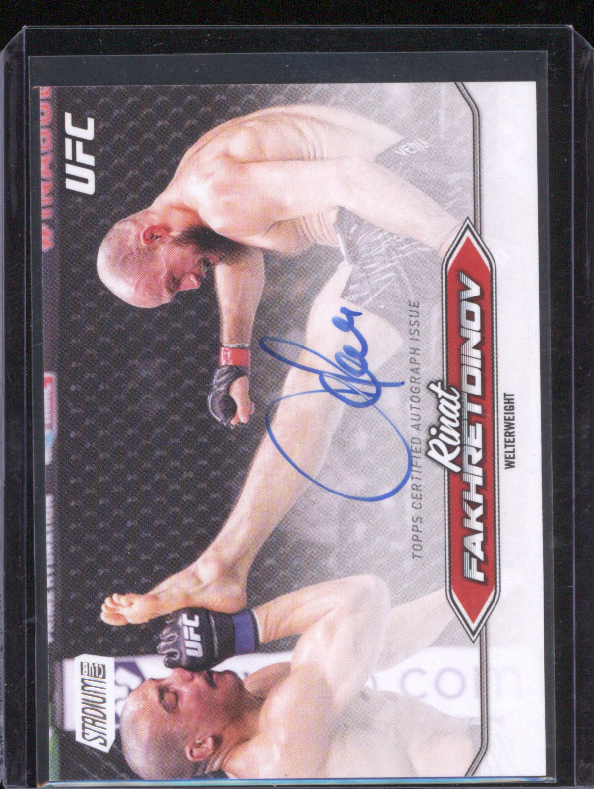 Rinat Fakhretdinov 2025 UFC Topps Stadium Club BCA-RFV Base Autographs