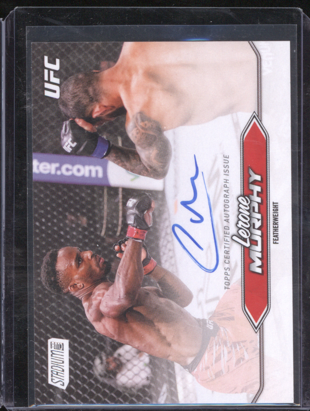 Lerone Murphy 2025 UFC Topps Stadium Club BCA-LMY Base Autographs