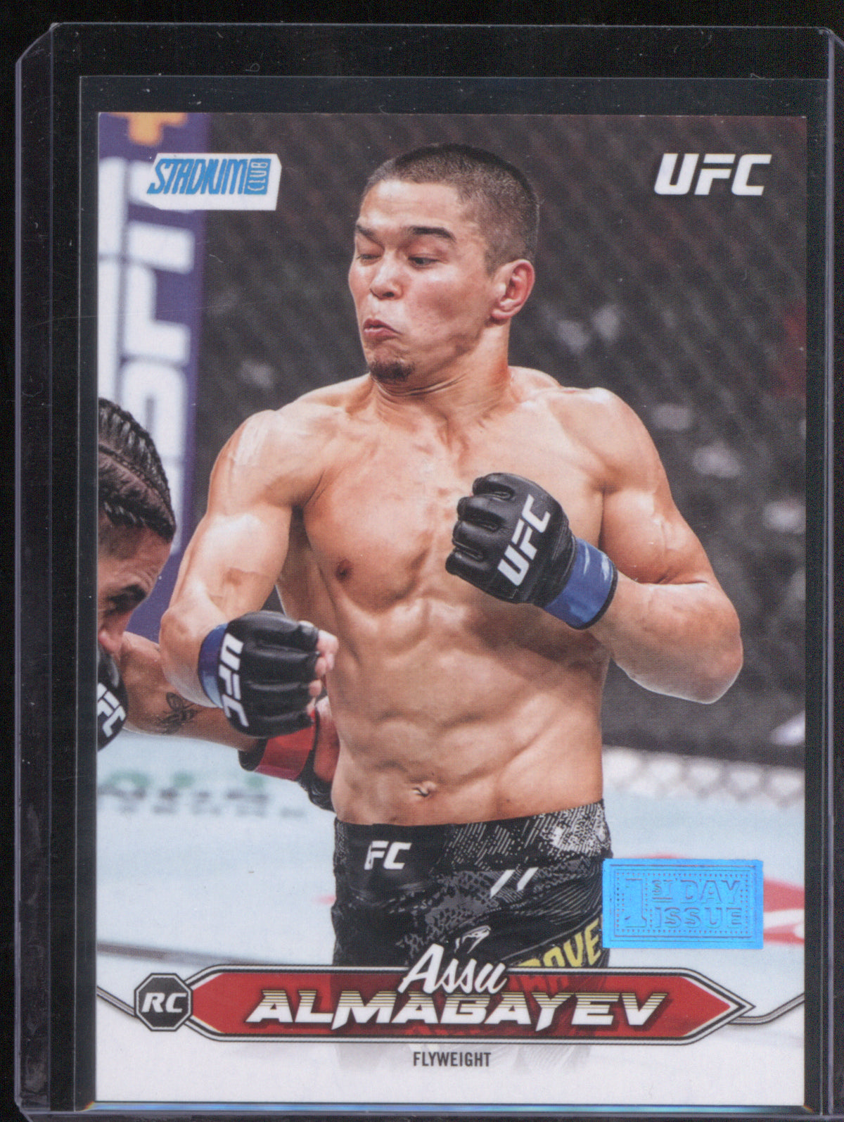 Assu Almabayev 2025 UFC Topps Stadium Club 116 1st Day Issue Rookie RC