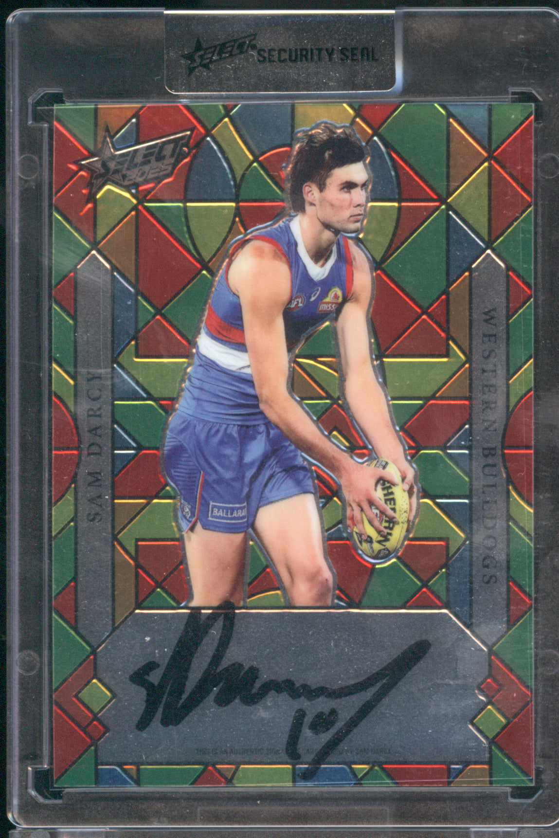 Sam Darcy 2025 AFL Select Footy Stars Luminous Myriad Signature LMS35 29/99