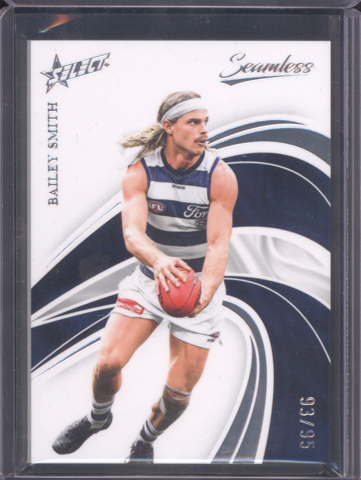 2025 AFL Select Seamless Base Bailey Smith Geelong Cats 93/95