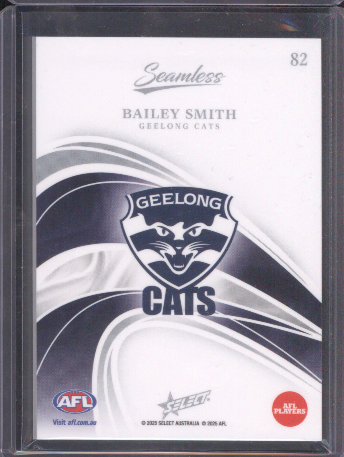 2025 AFL Select Seamless Base Bailey Smith Geelong Cats 93/95