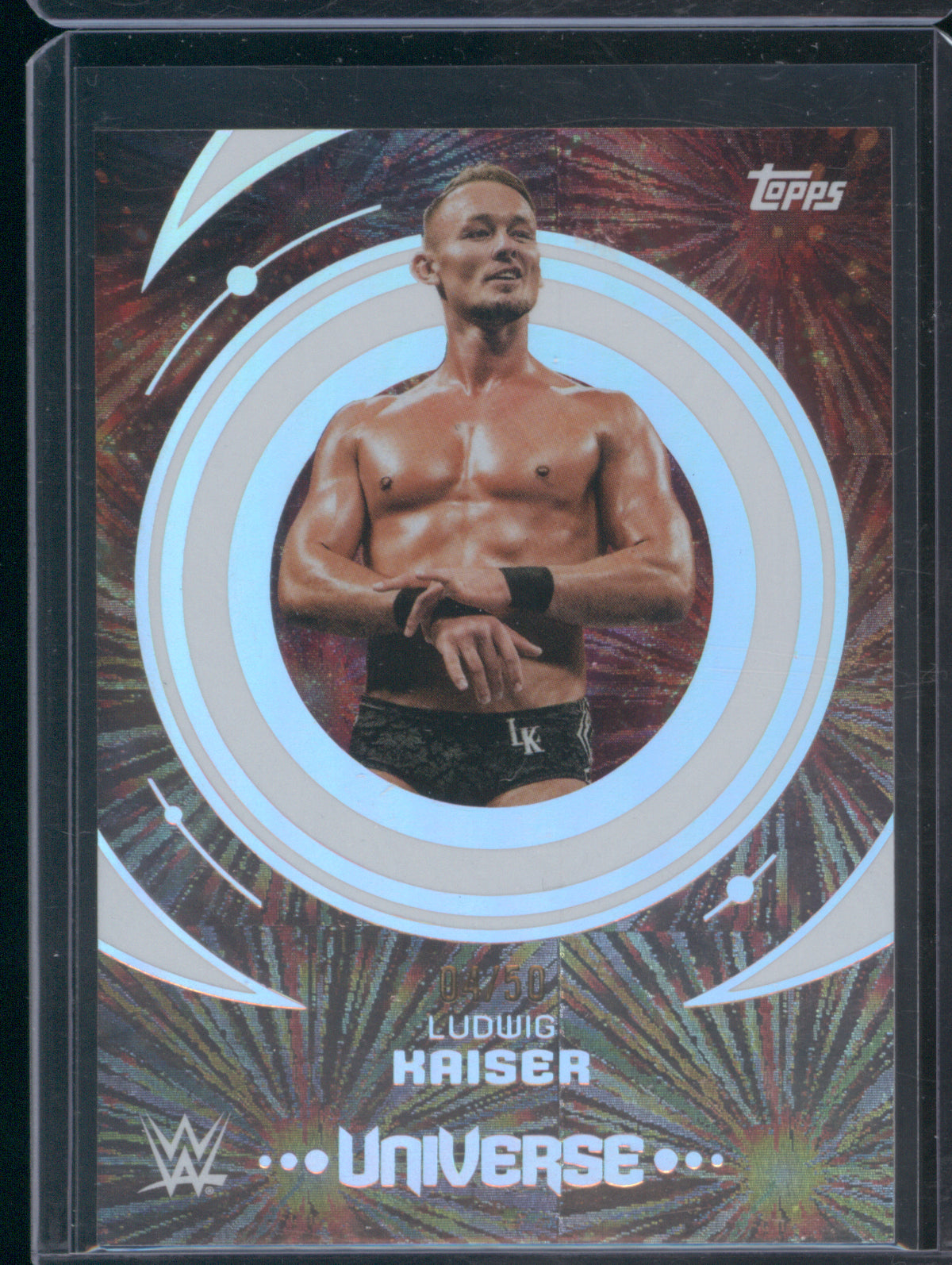 Ludwig Kaiser 2025 Topps Universe #35 Blast /50