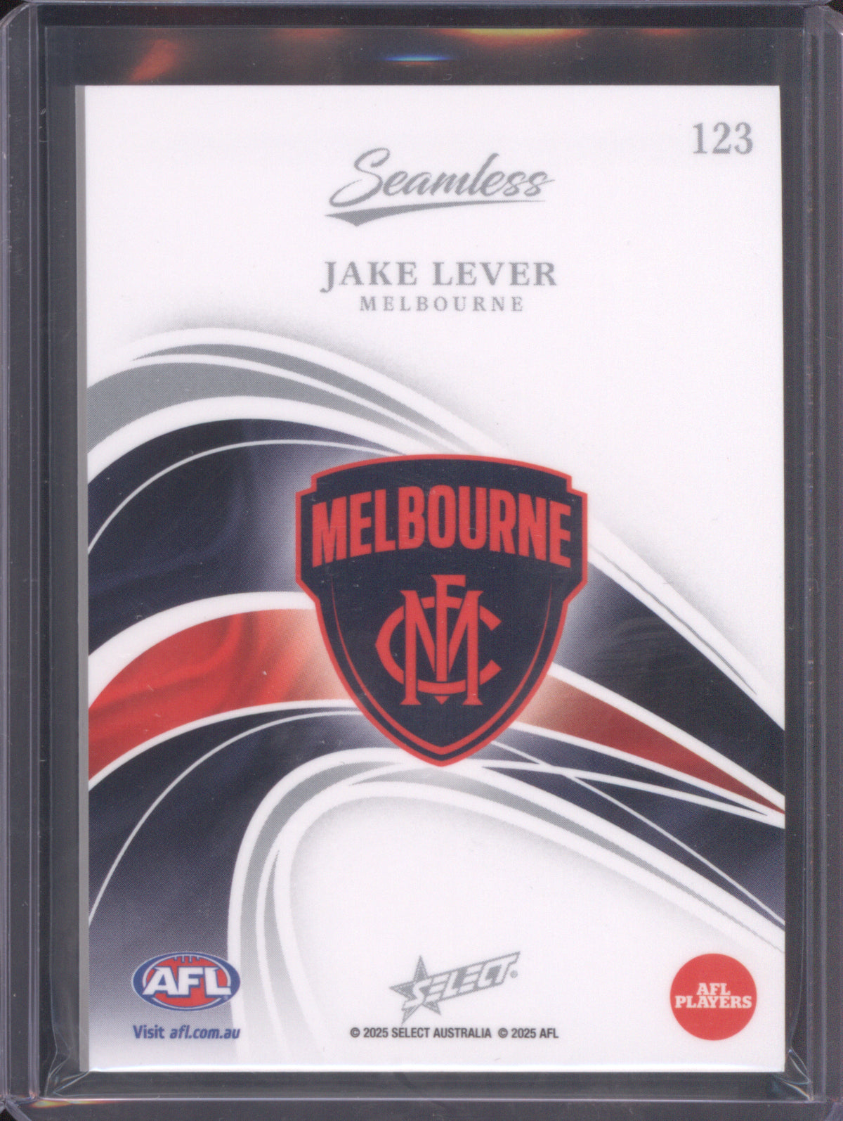2025 AFL Select Seamless Base Jake Lever Melbourne 88/95