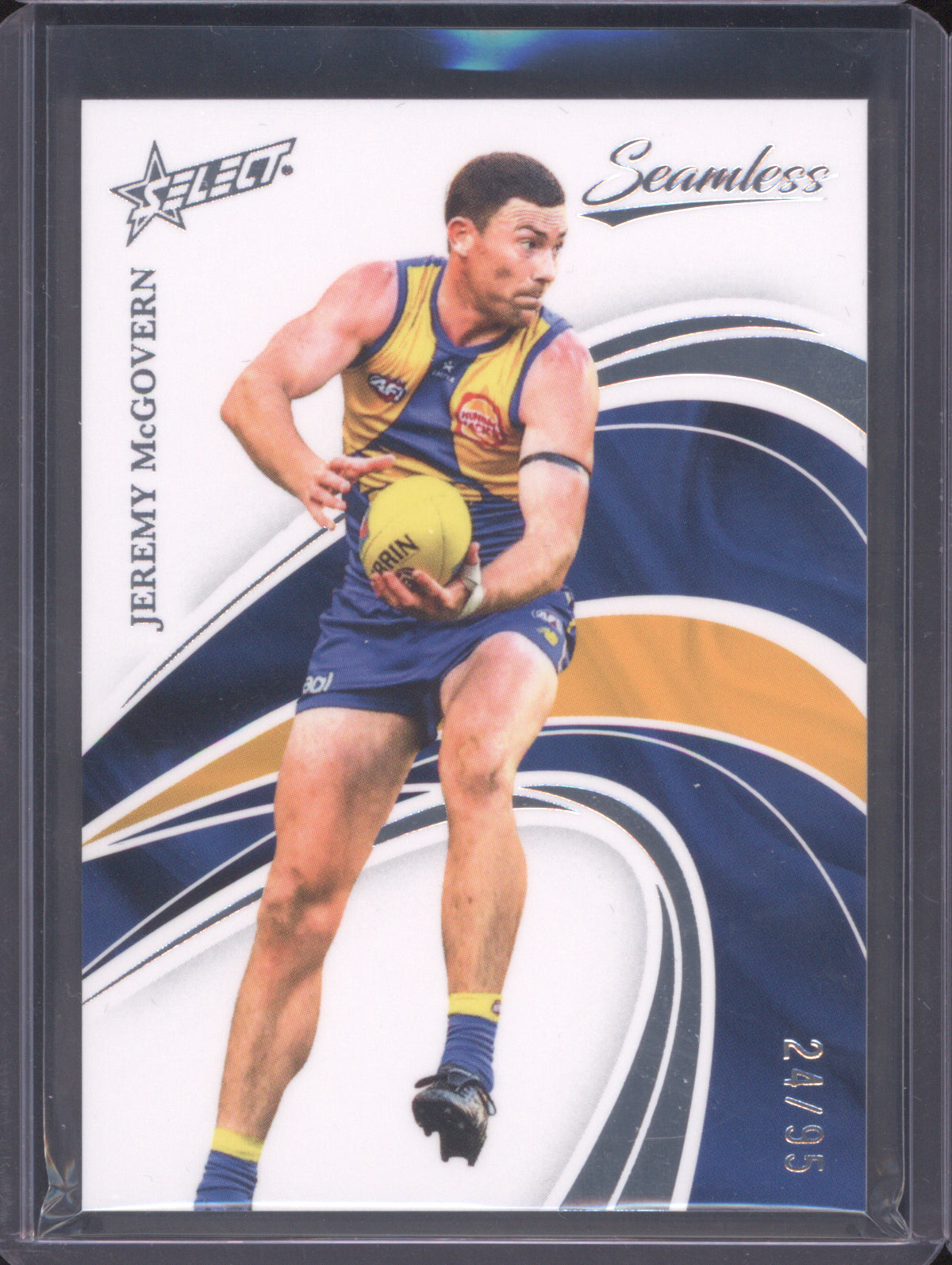 2025 AFL Select Seamless Base Jeremy McGovern West Coast 24/95