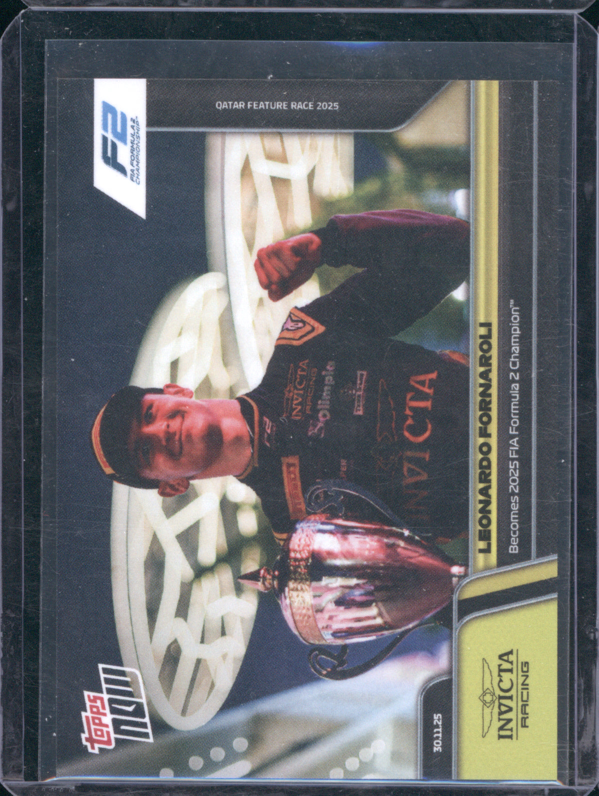 Leonardo Fornaroli 2025 Topps Now Formula 1 #85
