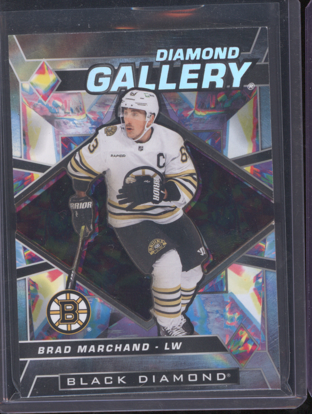 Brad Marchand 2024 Upper Deck Black Diamond DG-BM Diamond Gallery