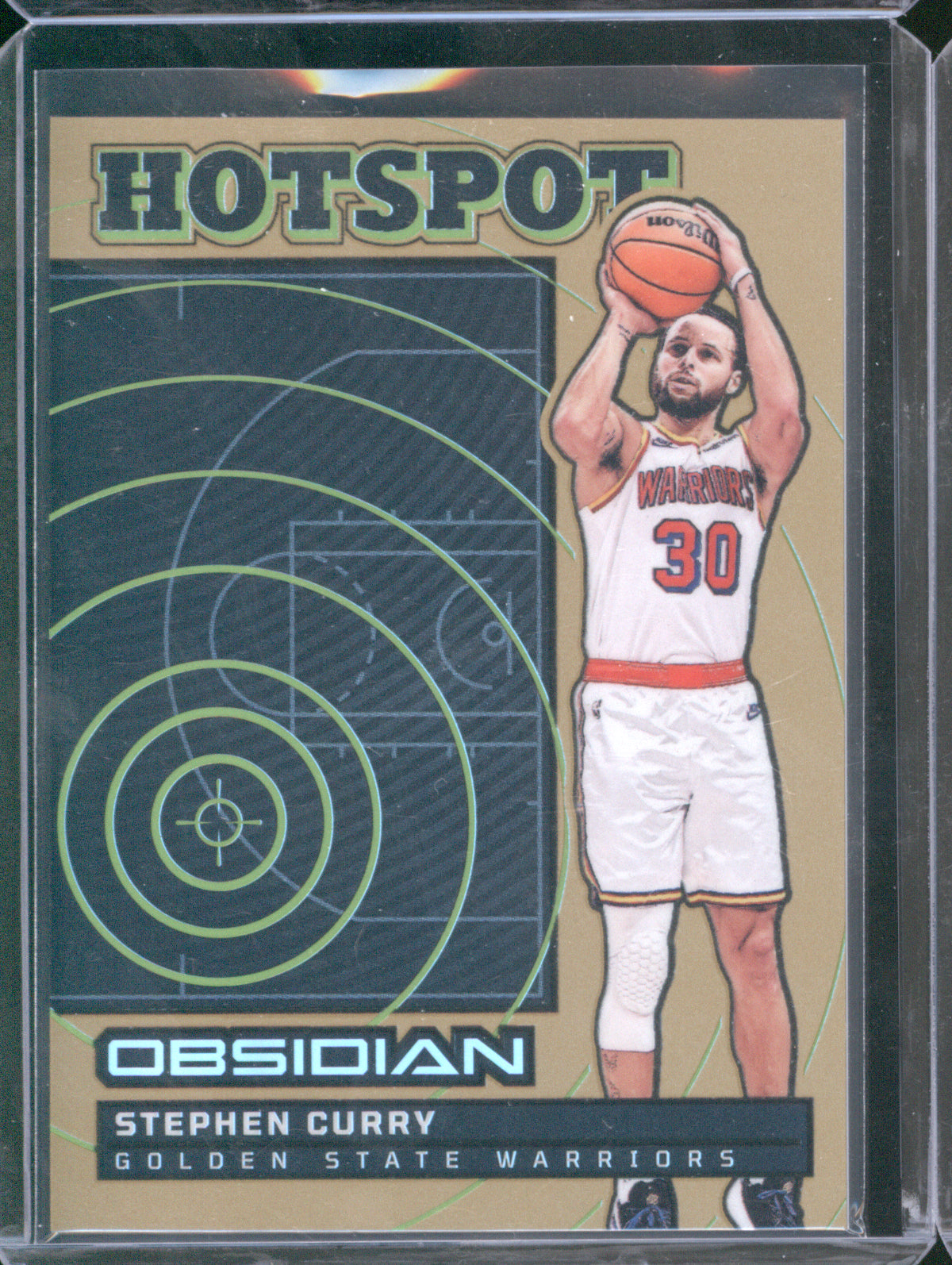 2024 Panini Obsidian 20 Stephen Curry Bronze Flood Hotspot /60