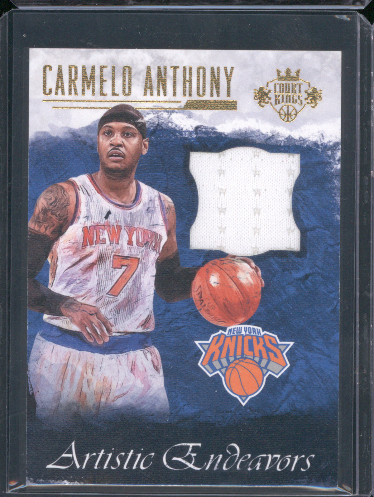 2016 Panini Court Kings Artistic Endeavors Carmelo Anthony SP 133/149