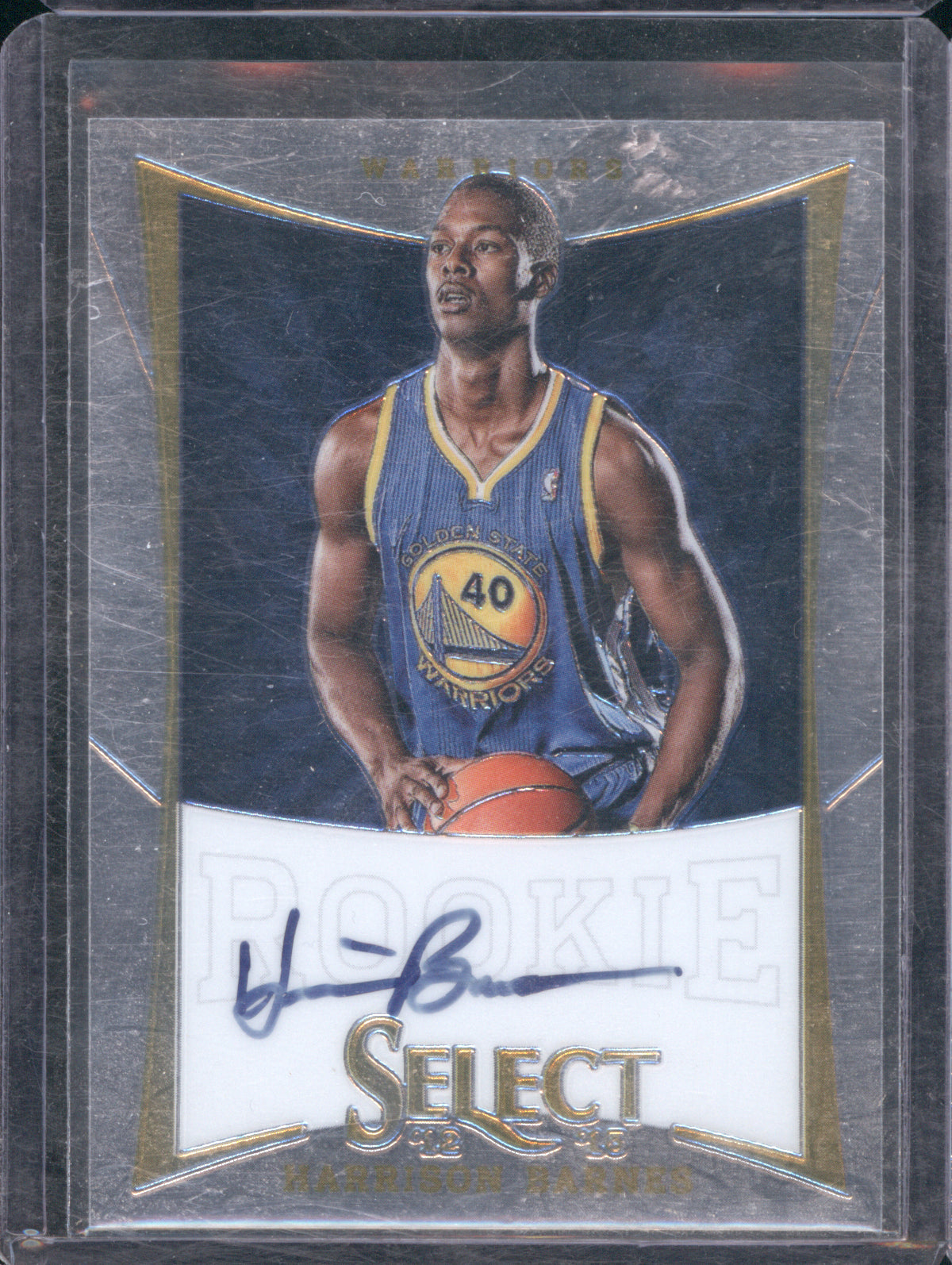 Harrison Barnes 2012 Panini Select Auto 133/149 RC
