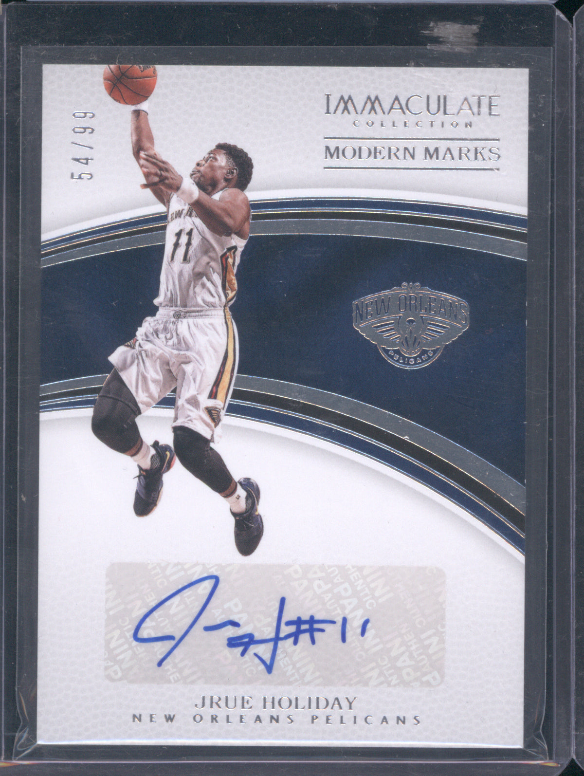 Jrue Holiday 2016 Panini Immaculate #MM-JHO Modern Marks 54/99