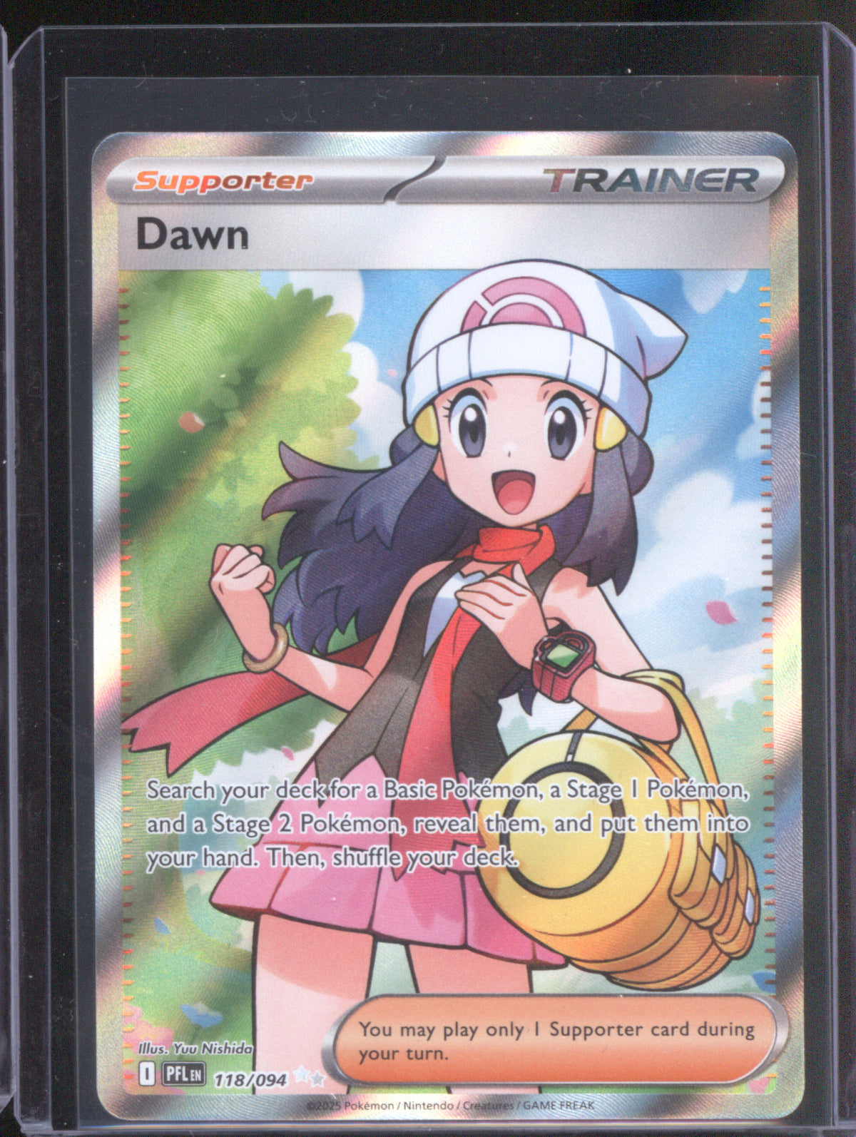 Dawn 2025 Pokemon Phantasmal Flames PFL 118/094 Ultra Rare