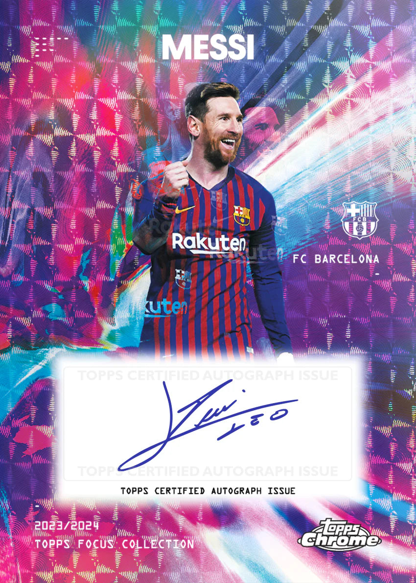 2023-24 Topps Focus FC Barcelona Hobby Box