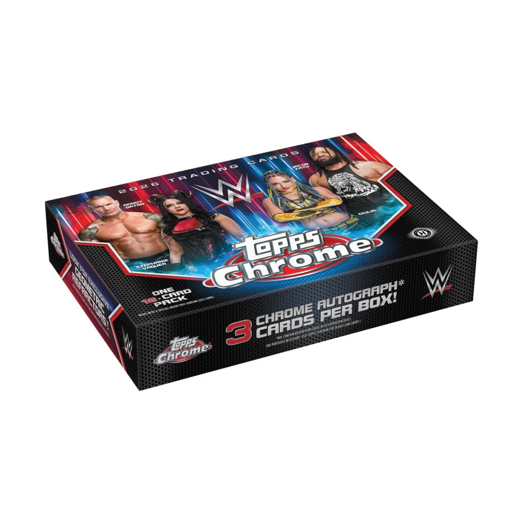 2026 Topps Chrome WWE Breakers Delight Box
