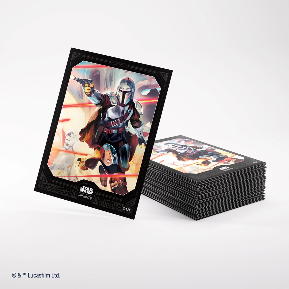 Gamegenic Star Wars Unlimited Art Sleeves - Mandalorian