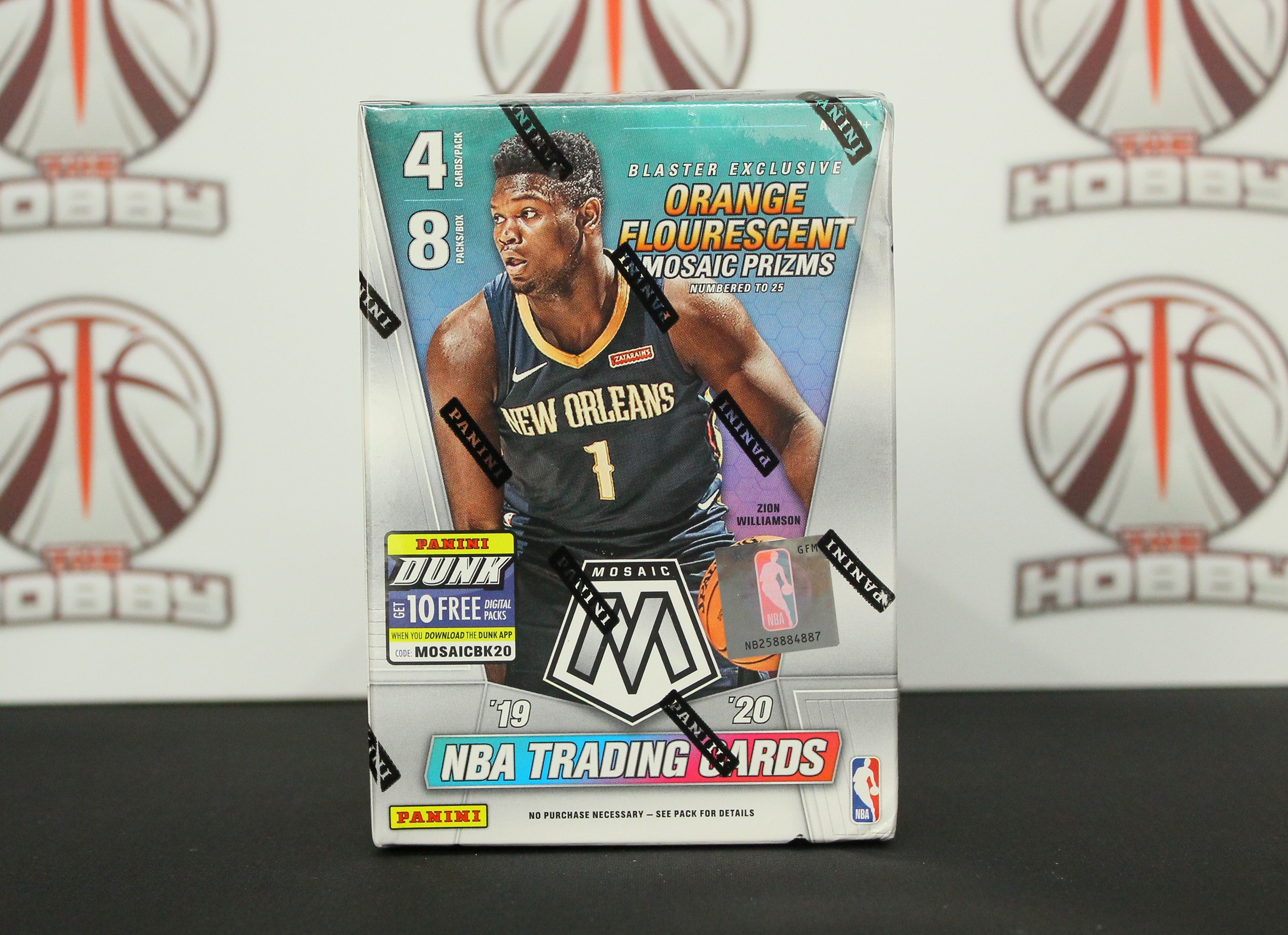 2019-20 Panini Mosaic Basketball Blaster Box