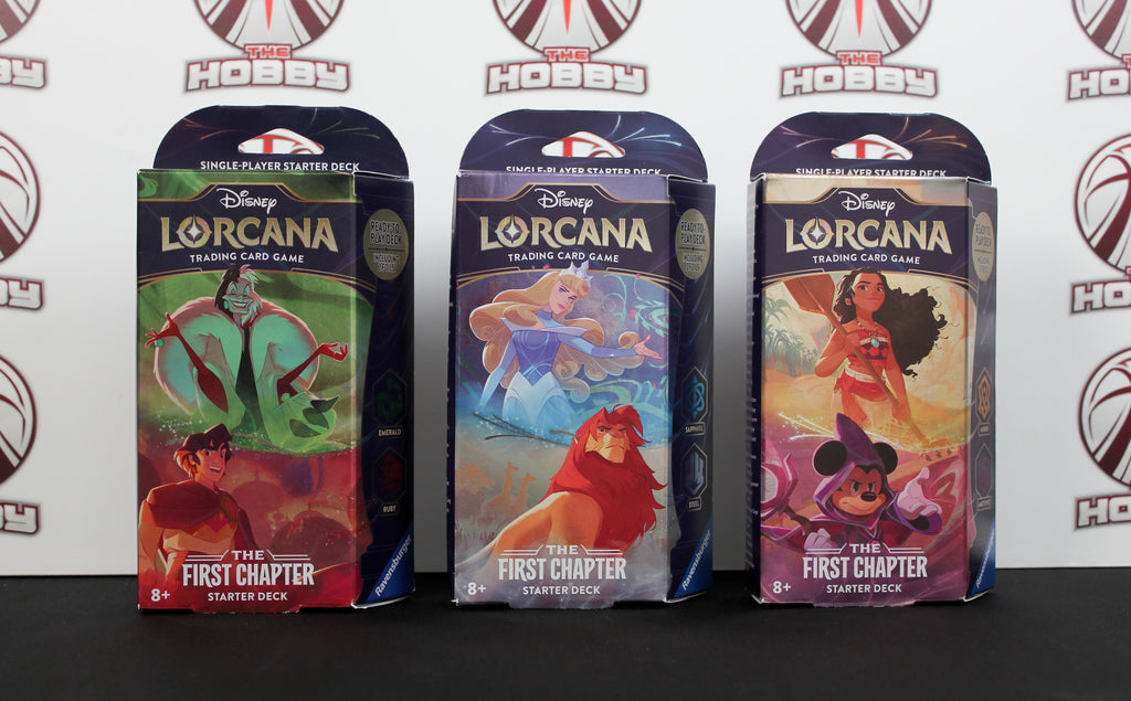 Disney Lorcana The First Chapter Starter Deck Disney Lorcana The First Chapter Starter Deck