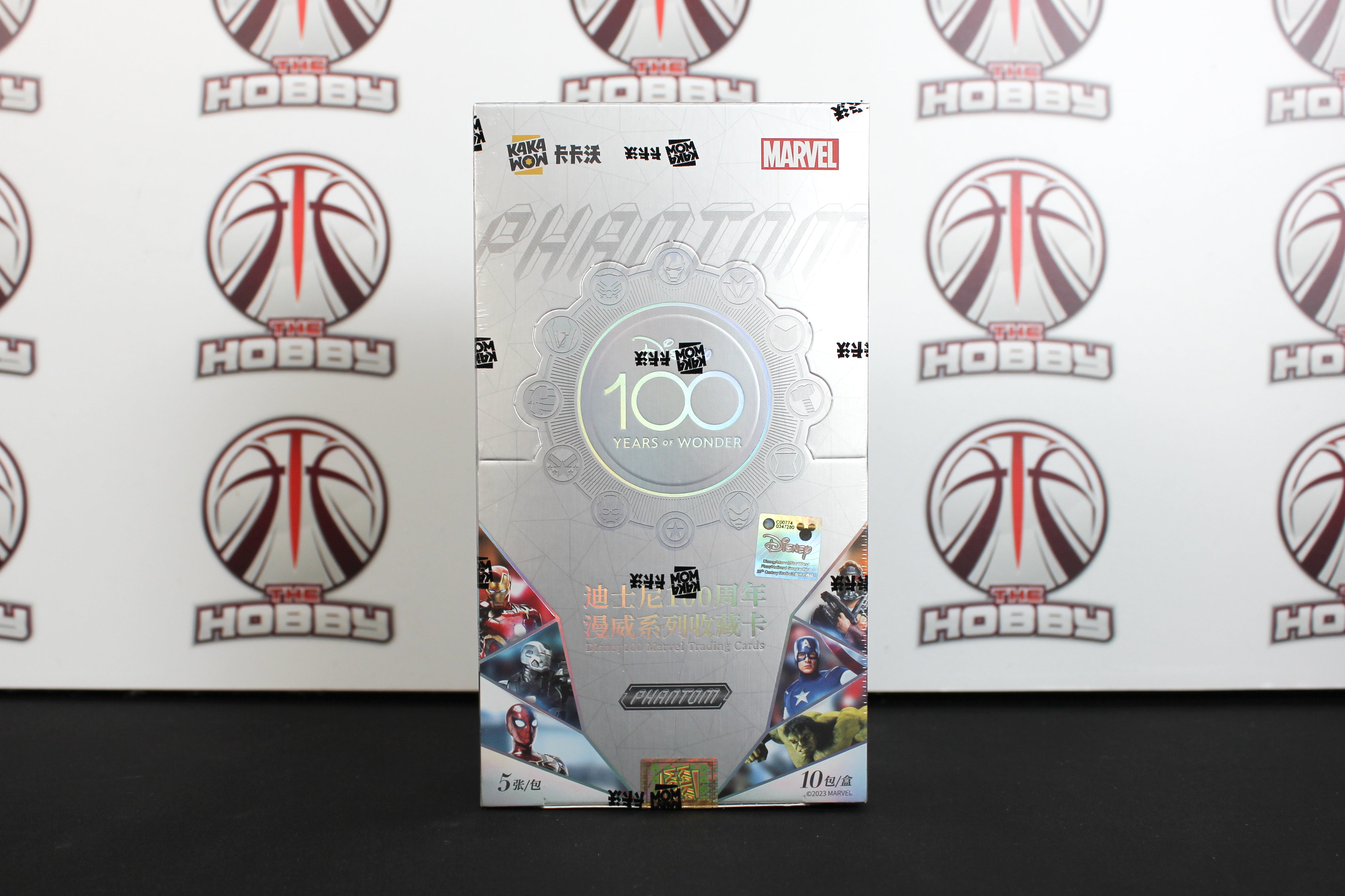 2023 Kakawow Disney 100 Phantom Marvel Hobby Box